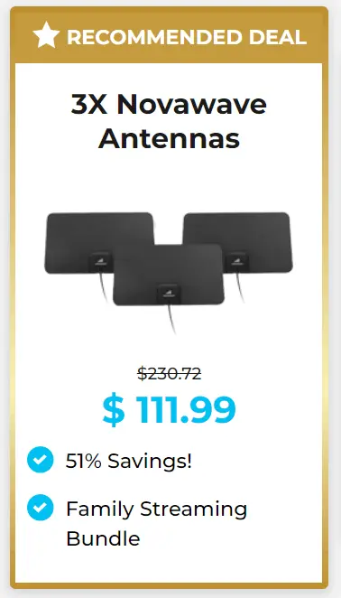 NovaWave Antenna package price